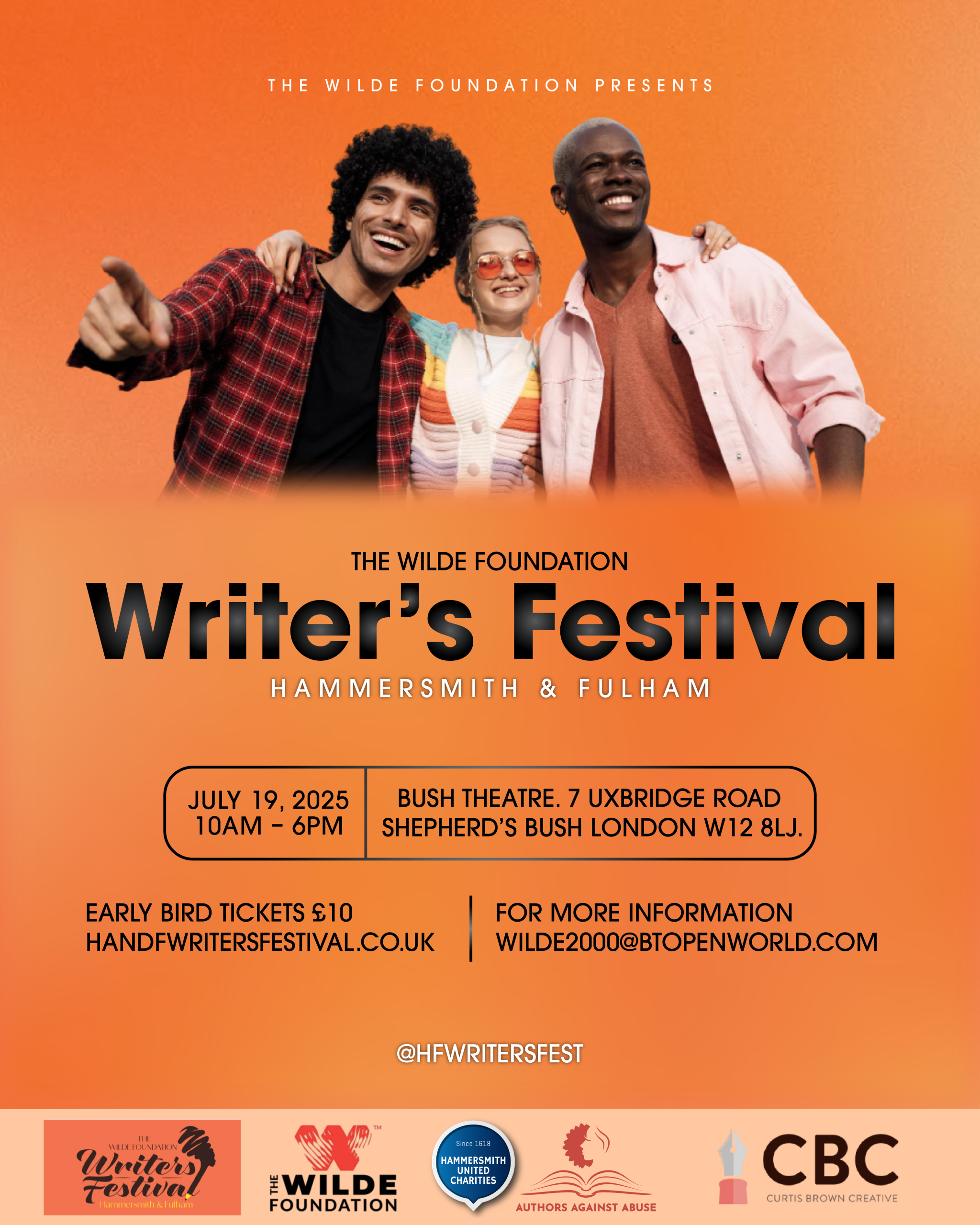 Read more about the article The Wilde Foundation Writers’ Festival 2025: We’re Back – And You’re Invited